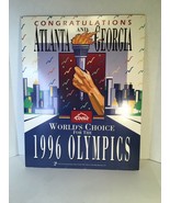 1996 Atlanta Olympics Wall Art - Coors - Congrats ATL &amp; GA Worlds Choice... - £44.26 GBP