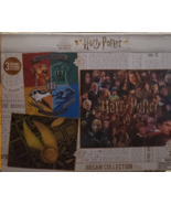 Harry Potter jigsaw puzzle collection 3 in 1 NIB HOGWARTS Snitch Wizardi... - £29.98 GBP