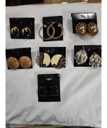 Lot of 7 Pairs Pierced Earrings.  Great condition &amp; colorful. - $21.73 CAD