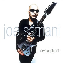 Joe Satriani Crystal Planet Banner Huge 4X4 Ft Fabric Poster Flag Album Cover - $22.00