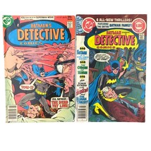 Detective Comics Lot 471 &amp; 484 1st Modern Hugo Strange Batman DC Batgirl - £31.06 GBP