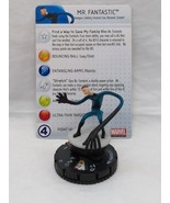Mr. Fantastic Heroclix Super Rare Figure #037 With Card - $13.88 CAD