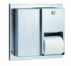 Bradley Toilet Tissue Dual Roll Dispenser, 5422  New in the box - £22.39 GBP