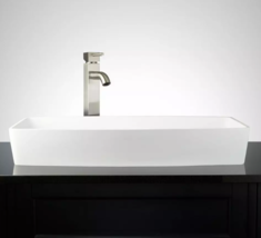 New Markab Matte Resin Vessel Sink by Signature Hardware - £157.08 GBP