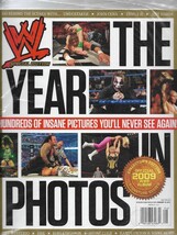 WWE Magazine 2009 Album The Year In Photos Factory Sealed New Retail Copy - $9.99