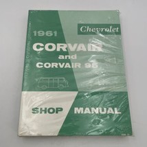 1961 Chevy Corvair & Corvair 95 Shop Service Manual Reprint New Still Sealed - $24.65