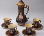 Vintage Antique Fleur De Lys 10-Piece Tea Service Set For 4 - RARE - SHI... - £108.96 GBP