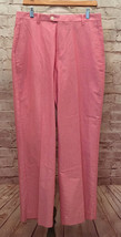 NAUTICA Dress Blues Boys Plain Front Pants Size 20 Regular Red Oxford Cloth NEW - £26.75 GBP
