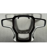 OEM metallic/silver Synthesis steering wheel trim w/ dk brown insert 201... - €12,14 EUR