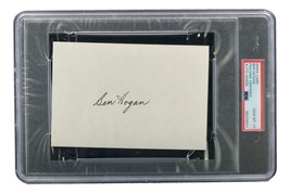 Ben Hogan Unterzeichnet Slabbed Index Karte PSA/DNA Edelstein MT 10 - £178.42 GBP