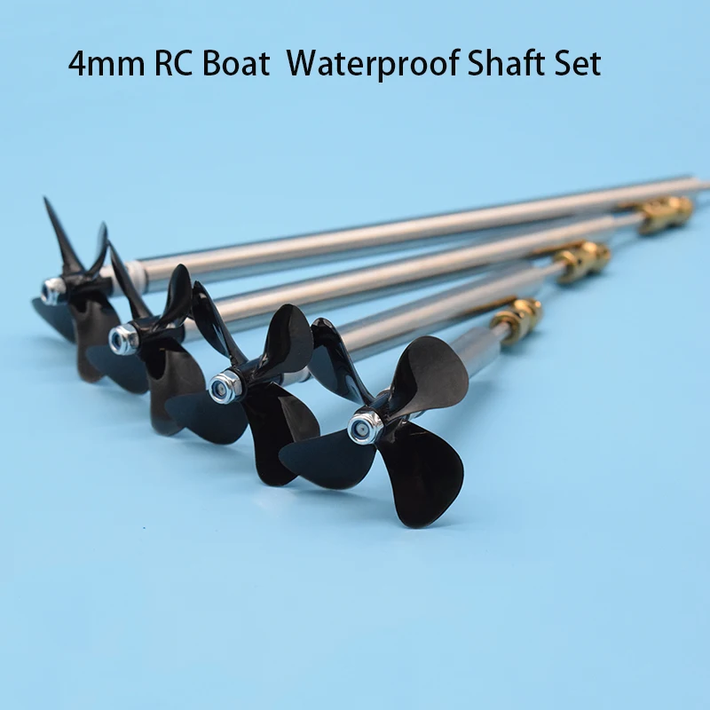 Rc Bait Boat Fishing Ship Spare Parts 4mm Boat  Waterproof Shaft Drive Shaft + - £13.27 GBP+