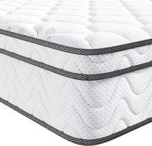 The Vesgantti 10 Inch Multilayer Hybrid King Mattress Is Available In A Variety - £281.54 GBP