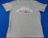 DISCONTINUED AL DHAFRA AIR BASE UNITED ARAB EMIRATES GRAY SHIRT LARGE - £19.77 GBP