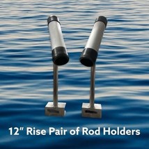 12&quot; Pair of Pontoon Boat Fishing Rod Holder - £79.92 GBP