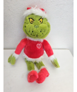 Aurora World Dr Seuss Grinch Plush Stuffed Animal Santa Costume - £17.11 GBP