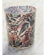 Monsteral Leaf Glass Votile Candle Holder - $17.77 CAD