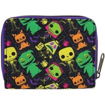 Nightmare Before Christmas - Neon POP! Wallet by LOUNGEFLY Funko - £19.45 GBP