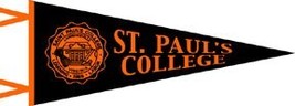 St. Paul&#39;s College Wool Felt Pennant - $18.99