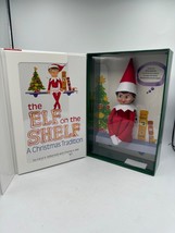 The Elf On The Shelf Blue Eyed Girl Doll Light Skin A Christmas Tradition Book - £17.95 GBP