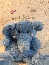 Bead Buddies Blue Elephant Used for Aromatherapy Microwavable &amp; Freezabl... - £7.93 GBP