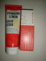 NEW ITEMS Trader Joe&#39;s Strawberry Lemon Sugar Body Scrub 8 oz &amp; Hand Cream 3 oz - £19.60 GBP
