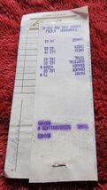 Vintage 1982 Eddie Bauer Charge Sales Slip Receipt Collectible Nevermore - $9.99