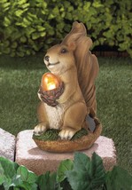 Squirrel Solar Garden Statue - £43.14 GBP