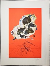 Salvador Dali &quot;Mures Sauvage&quot; Original Hand Signed Etching Surreal - £6,160.30 GBP