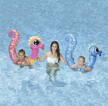 Inflatable 2 Pack Seahorse Pool Noodles By Poolmaster (As,A) M8 - £71.21 GBP