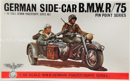 Bandai German Side-Car B.M.W. R/75 1/48 Scale 8227 - £14.69 GBP