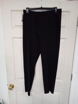 HAGGAR J.M. Men’s Dress Pants 34wX32l Black 4 Way Stretch-Fit 124boxGzb - $17.47