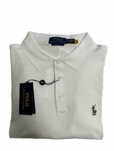 POLO RALPH LAUREN CLASSIC  FIT POLO SHIRT WHITE NEW 100% AUTHENTIC - £31.30 GBP