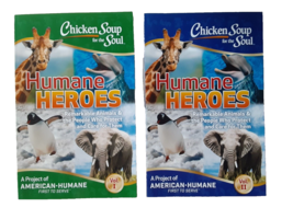 Chicken Soup for the Soul: Humane Heroes 2 book set A Project of American*Humane - £7.52 GBP