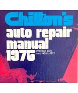 Vintage Chilton&#39;s Auto Repair Manual 1975 American 1968-75 Automobilia B... - $45.47 CAD