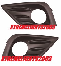 Fits Nissan Altima Sedan 2019-2020 Fog Light Lamp Bumper Covers Bezel Trim Pair - £44.71 GBP