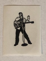 Elvis Presley Sticker Elvis At Microphone - £1.55 GBP