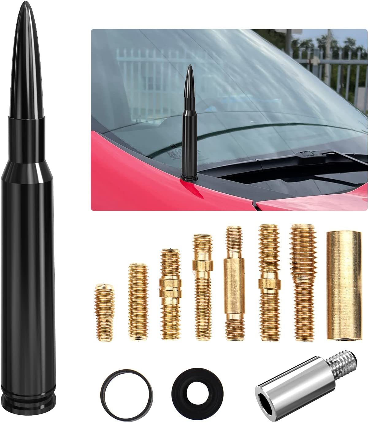 Car Truck Bullet Antenna for GM Chevy Silverado 1500 2500 3500