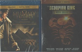Mummy &amp; Scorpion KING-All 8 Films-Brenden Fraiser-Wayne&quot;Rock&quot;Johnson-NEW Blu Ray - £39.41 GBP