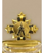 Hand made, stamped gold-plated Holy Water Font with the Infant Jesus of ... - $24.60 CAD