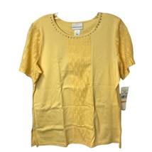Alfred Dunner Women&#39;s Short Sleeve Top (Size Small) - £34.00 GBP