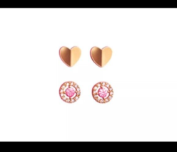 Avon Be Mine Stud Earring Set (Goldtone) ~ New Sealed!!! - £10.52 GBP