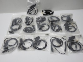 (18) 203904 Headset Surveillance w/ PTT Connector Style K1 Kenwood Two-Wire PTT - £314.82 GBP