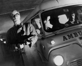 The Ipcress File Michael Caine holds machine gun by Thames Ambulance 24x30 poste - £23.53 GBP