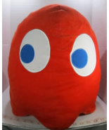 Toy Factory Pac-man Blinky Red Ghost Stuffed Plush Big Pillow 18&quot; High V... - £29.43 GBP