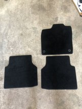 VW Golf Carpet Floor Mats black stitching Genuine 2015-2023 LHD VGC - £26.04 GBP