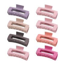 4 Pack Large Hair Shark Claw 4.1&quot; Rectangle Women Girls Nonslip Jaw NEW ... - $15.00
