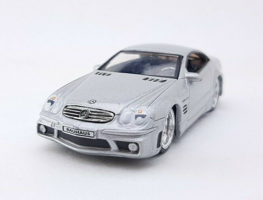 Jada Toys Dub City Mercedes Benz Sl65 Amg (Silver) 1:64 Diecast Car Item image 2