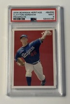 2006 Bowman Heritage Prospects Clayton Kershaw RC Card #BHP85 MLB Dodgers Rookie - £109.70 GBP