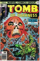 Tomb of Darkness #23 ORIGINAL Vintage 1976 Marvel Comics Horror - £15.47 GBP