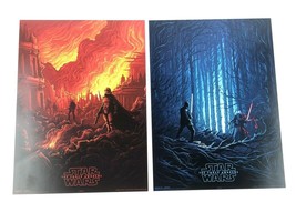 Star Wars: The Force Awakens AMC IMAX 9.5x13 Promo Posters 3 of 4 &amp; 4 of 4 - £13.54 GBP